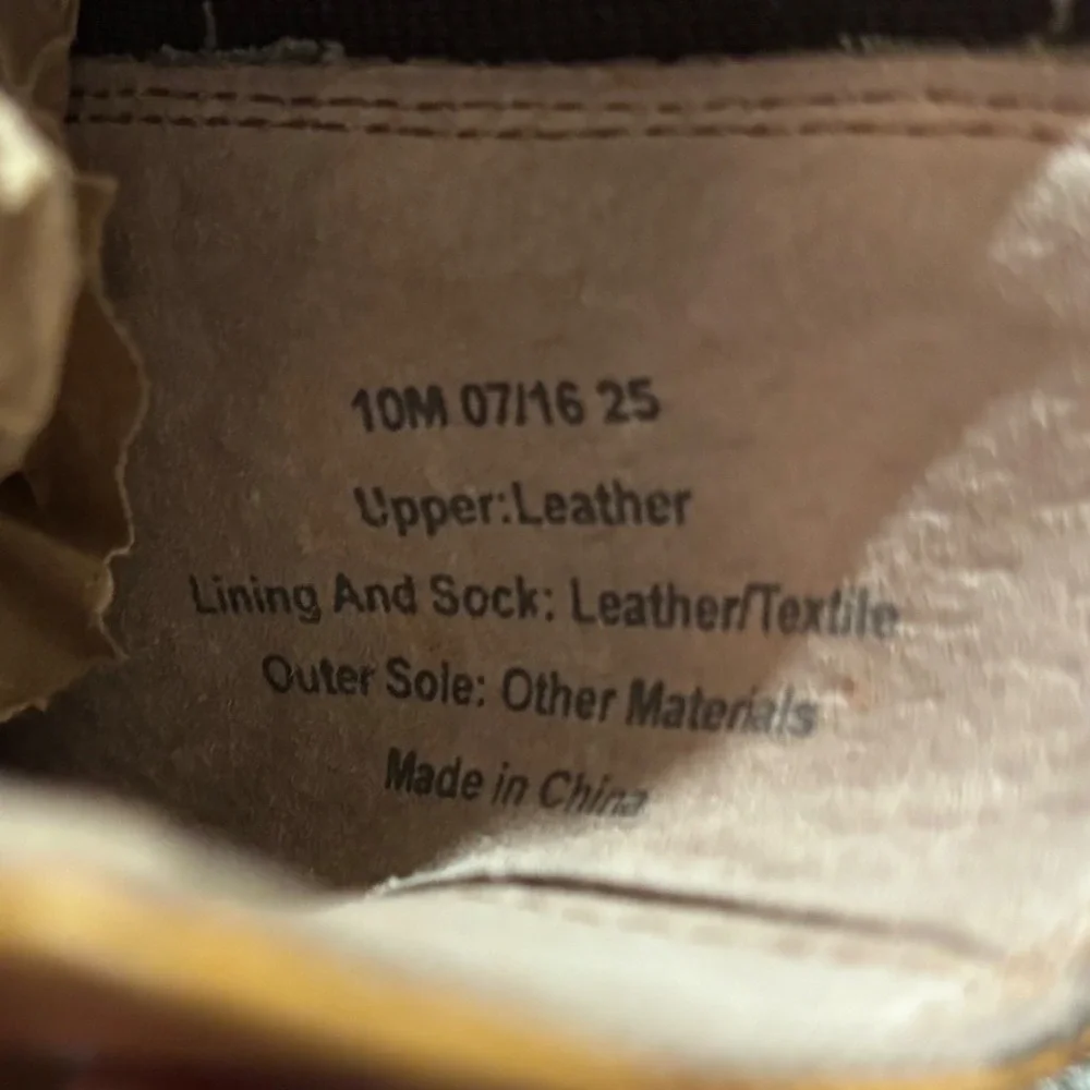 Banana Republic Leather Chelsea Boots Elastic Sides‎ Pull-On Tan Men's Size 10